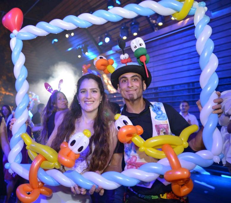 בלונים לחתונה